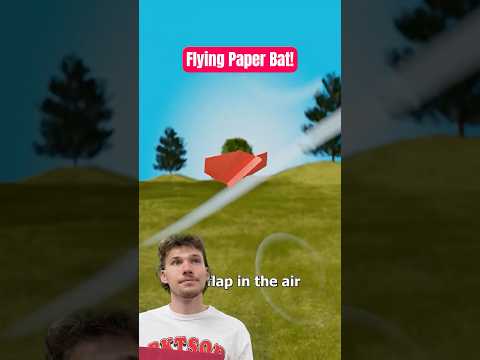 How To Make A Flying Paper Bat! @zackdfilms thumbnail