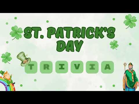 St  Patrick’s Day Trivia | ESOL⁄ESL | English Task thumbnail