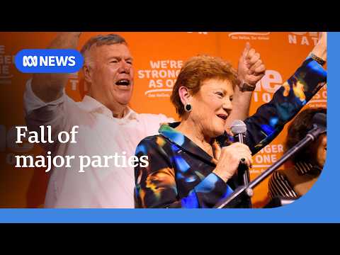 Two-party system 'already collapsed' with the rise of One Nation, analyst says | ABC NEWS thumbnail