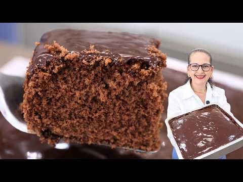 BOLO DE CHOCOLATE SEM FARINHA DE TRIGO, FOFINHO, FÁCIL E RÁPIDO DA ISAMARA! - Isamara Amâncio thumbnail