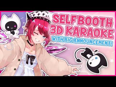 【3D KARAOKE / 3D歌枠】Self Booth 3D Pre-BDay Karaoke with A BIG ANNOUNCEMENT! ☆彡重大告知あり！ thumbnail