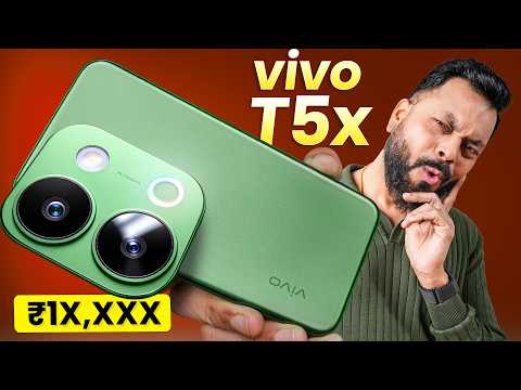 vivo T5x Unboxing & First Look ⚡ MTK D7400, 7200mAh, IP69+ @ ₹17,499* thumbnail