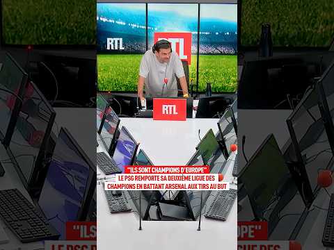 "Ils sont champions d'Europe" : Le PSG remporte sa deuxième ligue des champions en battant Arsenal. thumbnail