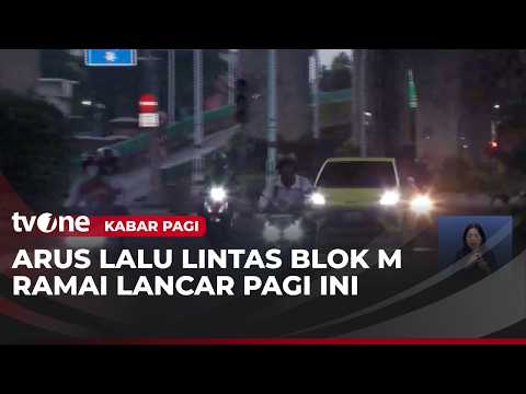 Situasi Arus Lalin di Jl. Trunojoyo, Jaksel Terpantau Ramai | Kabar Pagi thumbnail