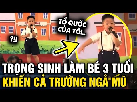 Trọng sinh VÀO TRẺ LÊN BA, cậu bé HÁT NHẠC CÁCH MẠNG với thần thái ĐỈNH CHÓP | Tin 3 Phút thumbnail