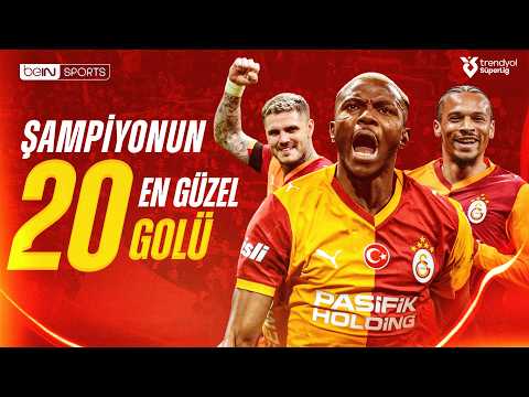 Şampiyon Galatasaray'ın En Güzel 20 Golü | Trendyol Süper Lig Sezonu 2025/2026 Sezonu thumbnail
