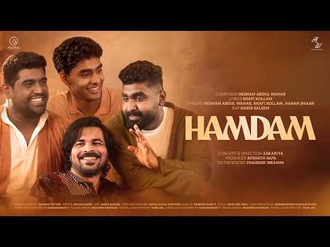 HAMDAM (Official Music Video) - Hesham Abdul Wahab, Hanan Shaah, Shafi Kollam, HarisSaleem, Zakariya thumbnail