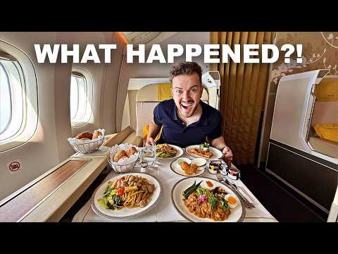 Thai Airways SHOCKING First Class (EVERYTHING CHANGED) thumbnail