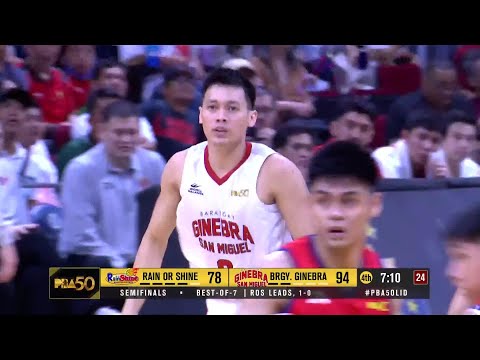 BRGY. GINEBRA vs RAIN OR SHINE | SMART PLAYS OF QUARTERS 3 & 4 | PBA SEASON 50 COMMISSIONER'S CUP thumbnail