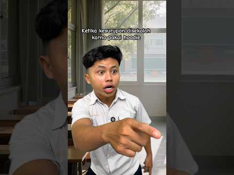 Ketika kesurupan disekolah karna pakai hoodie #ardikatamps #comedy thumbnail