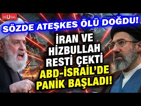 Lübnan'da ateşkes ölü doğdu! İran ve Hizbullah gemileri yaktı ABD İsrail'i korku sardı! thumbnail