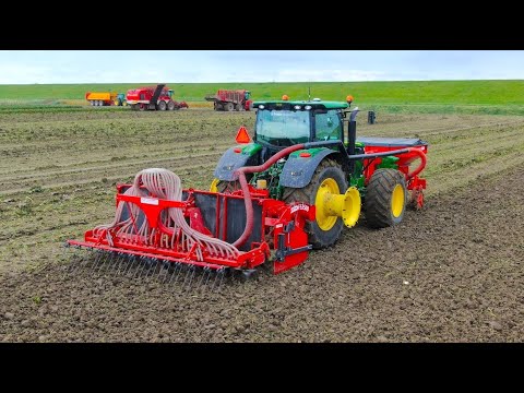 Drilling Wheat on Sugar Beet land w/ a Fentum FS3500 Crankshaft Spading Machine | Goense Farms thumbnail