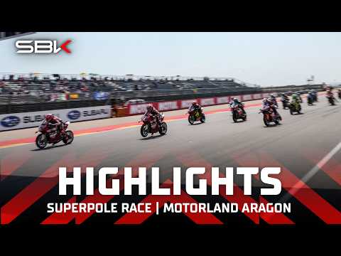 FULL HIGHLIGHTS: Superpole Race at Aragon 🍿 | 2026 #AragonWorldSBK 🇪🇸 thumbnail