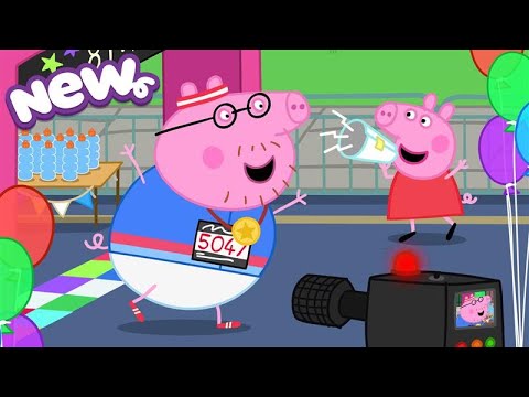 Peppa Pig Tales 2026 🏃‍♂️ Daddy Pig Runs the LONDON Marathon 🏁 NEW Peppa Pig Episodes | 30 Minutes thumbnail