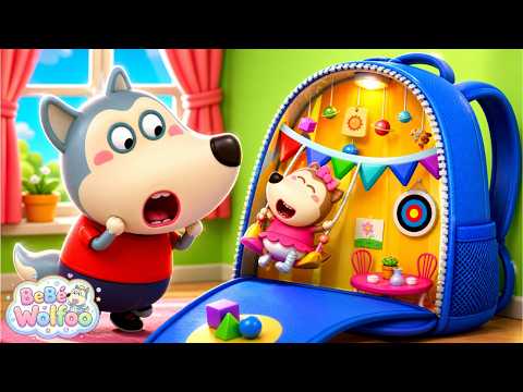 Bebé Wolfoo | Una Habitación Secreta En Mi Mochila! | Dibujos animados para niños thumbnail