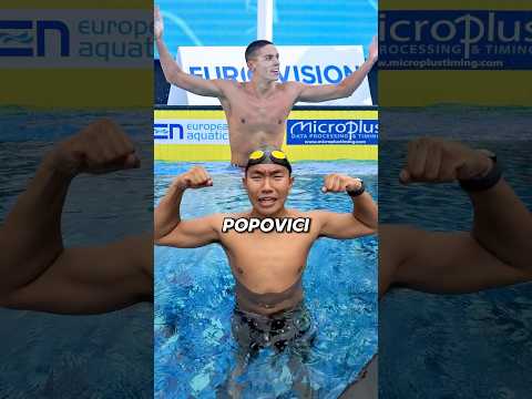 LATIHAN RENANG ALA DAVID POPOVICI ?! Perenang gaya bebas tercepat di dunia! 😱🏊🏻‍♂️ thumbnail