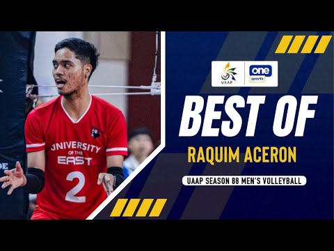Raqum Aceron’s BEST HITS for UE Red Warriors | UAAP SEASON 88 MEN’S VOLLEYBALL thumbnail