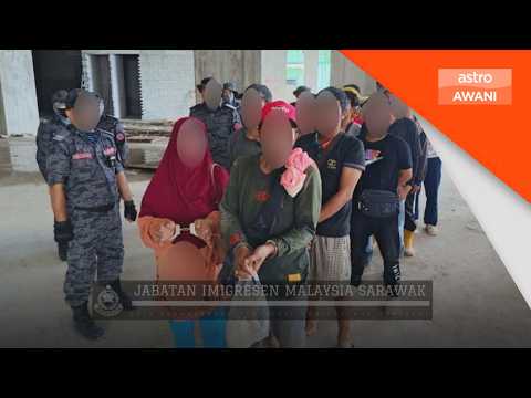 JIM Sarawak gempur tapak pembinaan, 39 warga asing ditahan thumbnail