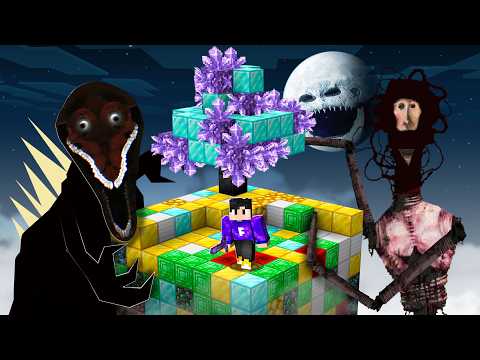 BOTEI 199 MODS DE TERROR EM UMA CHUNK QUE MUDA A CADA MINUTO! thumbnail