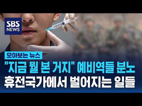 예비역들 열뻗치는 요즘…"당나라 군대네" 어떤지 보니 / SBS / 모아보는 뉴스 thumbnail