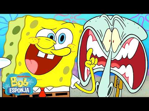 Bob Esponja | ¡4 horas de Bob Esponja! 🧽 | Bob Esponja en Español thumbnail