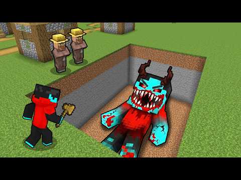 i Found a Scary Buried GIANT PEPESAN in Minecraft! thumbnail