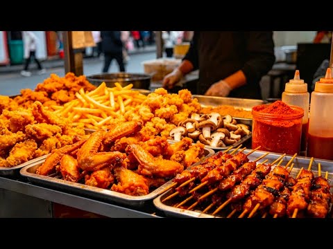 【LIVE】Street food: Fried chicken cartilage! thumbnail