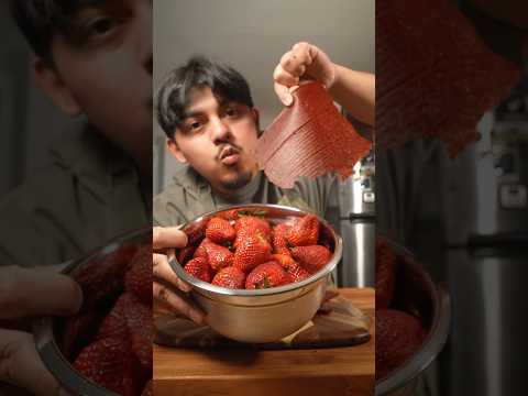 Strawberry “fruit” leather thumbnail