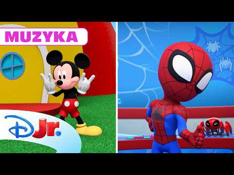 🕷️🐭 Spidey uczy Mikiego tańca🕺| Miki+ W Szortach: Miki i Spidey | Disney Junior Polska thumbnail