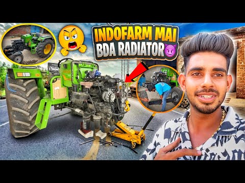 ?आज़ अपने tractor पे Pump modifications or big radiator लगा दिये ||  thumbnail