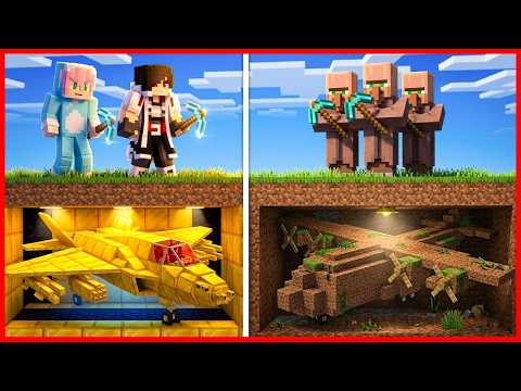 100 HARI MENEMUKAN PUING PESAWAT LEGENDA YANG JATUH DI PULAU ANOMALI MINECRAFT ! thumbnail
