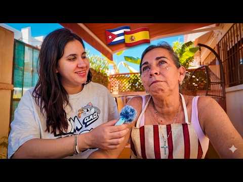 La VERDAD de vivir en España siendo cubana /  mi mamá lo cuenta todo 😱 thumbnail