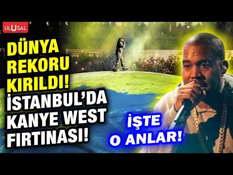 Kanye West İstanbul konseri tüm dünyada rekorları kırdı! İşte o anlar! thumbnail