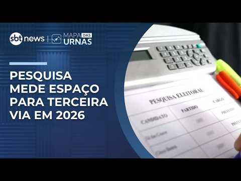 Real Time BigData avalia força da terceira via em 2026 | #MapadasUrnas thumbnail