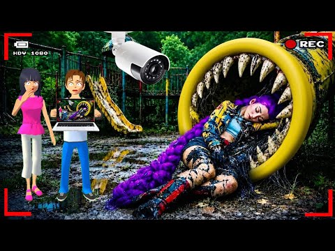 Yuta Mio Panik CCTV Merekam SLIDE EATER MEMAKAN RUMI 😱| SAKURA SCHOOL SIMULATOR thumbnail