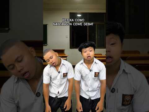 Ketika cowo nantangin cewe debat #ardikatamps #comedy thumbnail