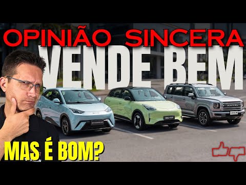 Carro Chinês VENDE BEM, mas É BOM? Vale a Pena? BYD, Geely EX2, GWM Haval. Problemas, garantia, peça thumbnail
