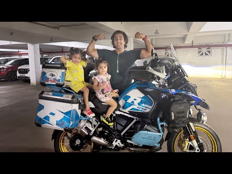 BOTH OF THEM GOT EXCITED AFTER SEEING MY MOTORCYCLE thumbnail