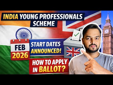 India Young Professionals Scheme Feb 2026 date ? | How to Apply for Youth Mobility Visa from India thumbnail