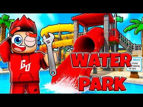 KAMI BINA WATERPARK SENDIRI! [Brookhaven 🏡RP] (Roblox Malaysia) thumbnail