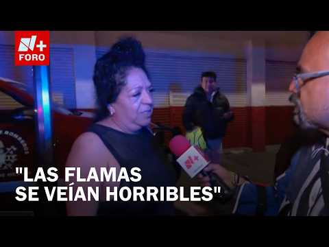 Desalojan 19 departamentos por Incendio cerca del Mercado de Jamaica thumbnail