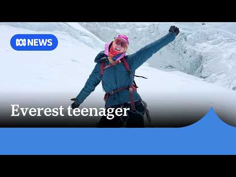 Teenager Bianca Adler becomes youngest Australian to summit Mount Everest | ABC NEWS thumbnail