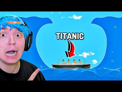 EU TESTEI NOVAS 100 MANEIRAS de DESTRUIR o TITANIC no MEIO!! ? thumbnail