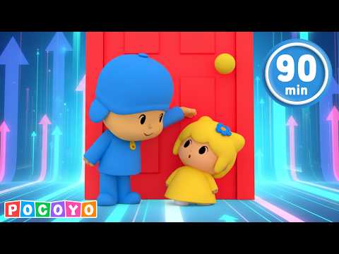 ¡CRECIENDO MÁS ALTOS JUNTOS! 🦒 Canciones Infantiles de Bea + Pocoyo | Pocoyo 🇪🇸 Español thumbnail