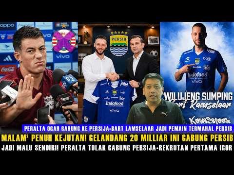 🔵HOT TRANSFER! RAMSELAAR JADI REKRUTAN PERTAMA IGOR😂JADI MALU SENDIRI KAN! PERALTA TOLAK PERSIJA thumbnail