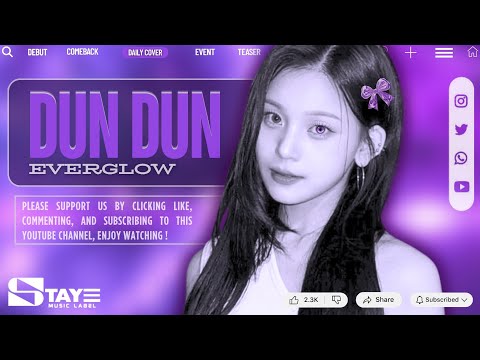 [DAILY COVER] EVERGLOW (던) "DUN DUN" Cover By @StayemuisclabelOS @EVERGLOWOFFICIAL  thumbnail