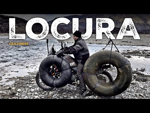 ASÍ intento CRUZAR un RÍO PELIGROSO con UNA MOTO DE 220 KILOS (S25/E59) MUNDO en MOTO SINEWAN thumbnail