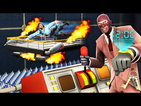 Co-op TF2 escape room, but one person secretly sabotages thumbnail