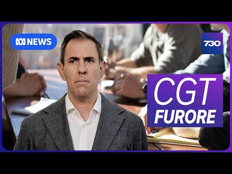 Business owners worried about capital gains tax changes | 7.30 thumbnail