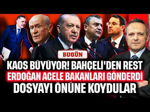 Bahçeli'den rest! Erdoğan acele bakanları gönderdi. Dosyaları önüne koydular | BUGÜN thumbnail